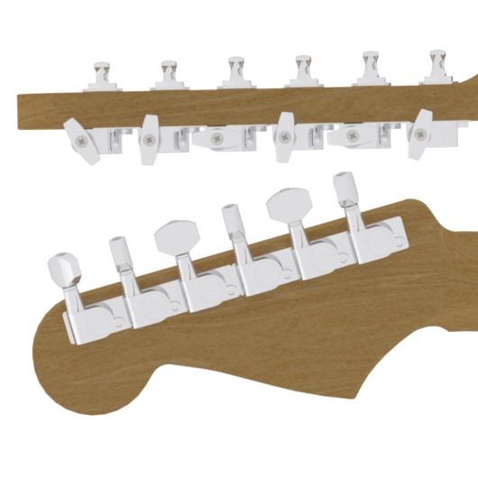 Hipshot Classic 6 In Line Tuners